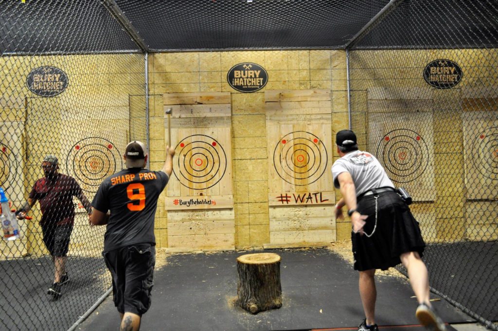 Bury the Hatchet Bloomfield New Jersey Axe Throwing Guide