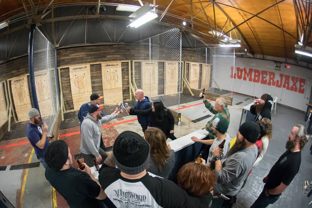 Lumberjaxe Charlotte North Carolina Axe Throwing Guide
