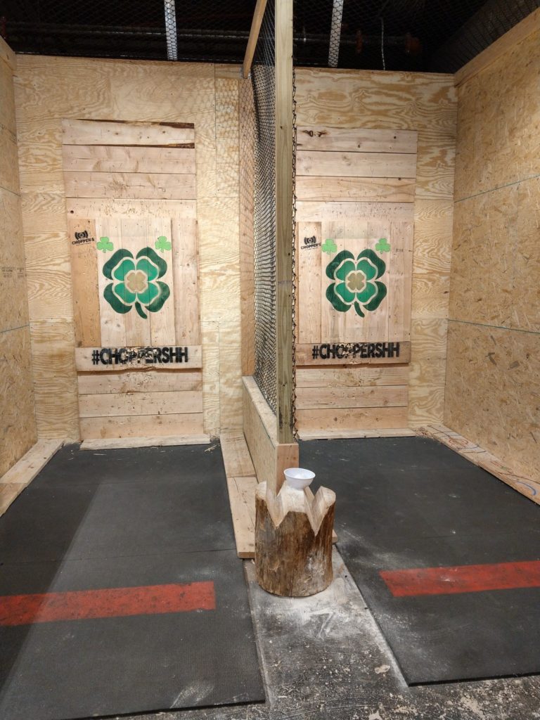 Chopper's Hatchet House Cherry Hill New Jersey Axe Throwing Guide